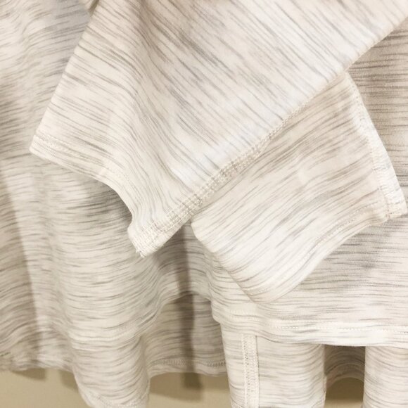 LULULEMON Back Into It Long Sleeve 3 Colour Space Dye Ice Grey Alpine White 10 - Picture 7 of 11